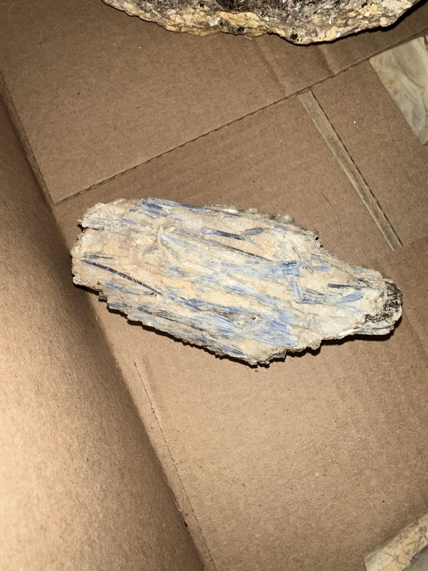 Raw Blue Kyanite Stone for Energy Work & Alignment - Large Rough Specimen