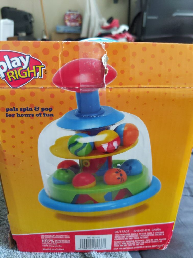 Baby spinning toy