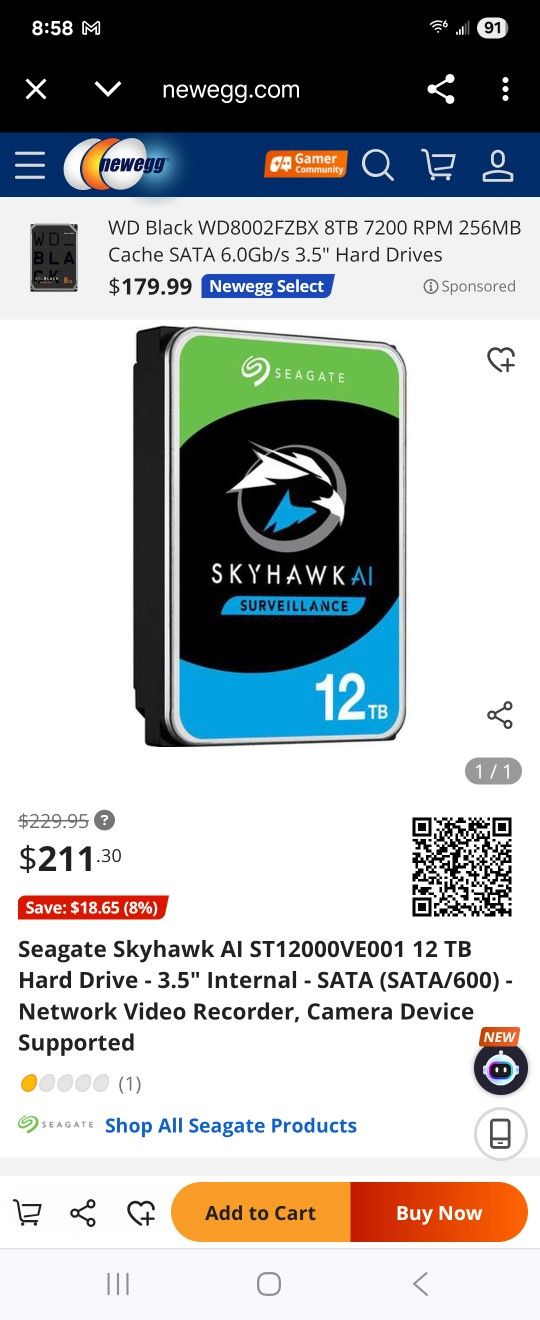 12 Tb Hard Drive