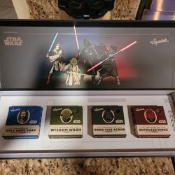 Star Wars Dr Squatch Four Soap Collection 