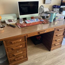 Solid Wood Desk 