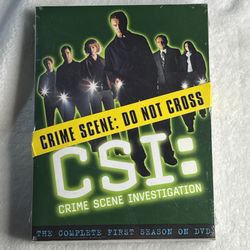 CSI: Crime Scene Investigation – Complete First Season DVD Box Set New Sealed