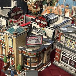 Huge Lot Of Vintage 1(contact info removed) Official Department 56 Christmas Villages