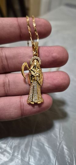 Santa muerte chain