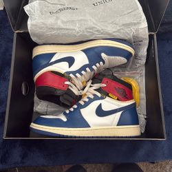 Jordan 1 Union Blue Toe 
