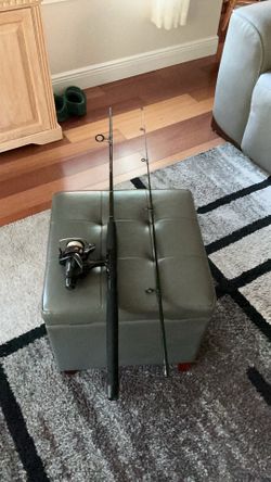 7 ft. kunnan competitor rod. Abu Garcia reel