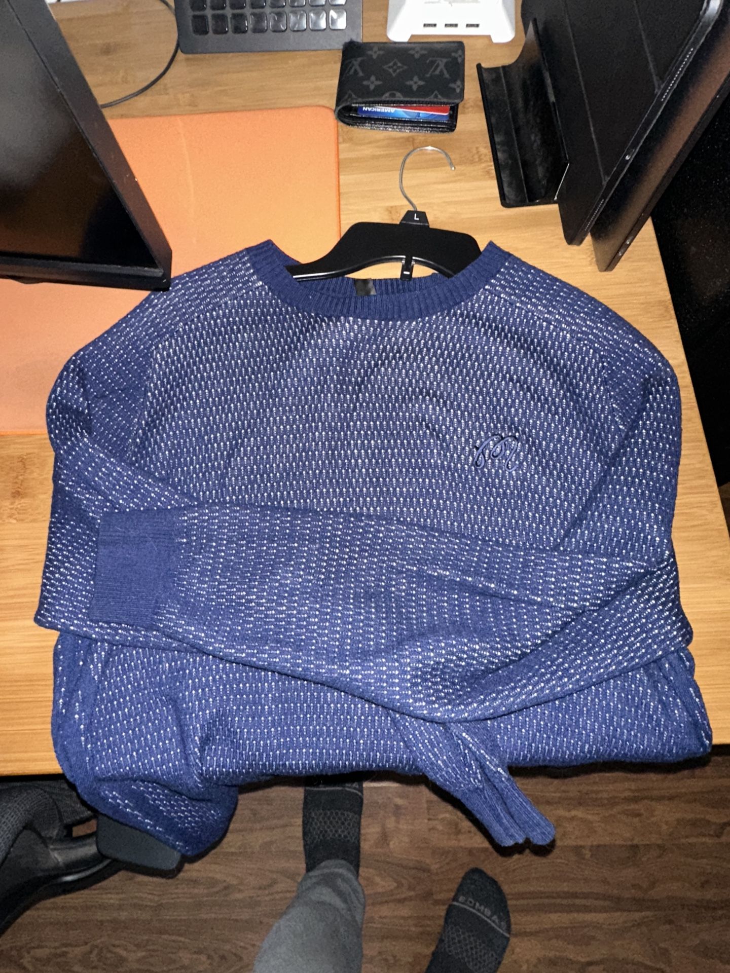 Malbon Golf X Adidas Sweater Medium