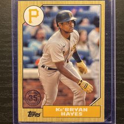 2022 Topps 35th Anniversary Ke’Bryan Hayes Baseball Card #T87-27