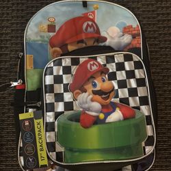 Mario backpack Set
