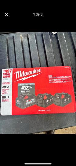 Batería Milwaukee  M 18   2 XC. 5.0. XC. 6.0.