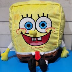 Nickelodeon SpongeBob Square Pant Unisex 12.5" Plush Backpacks $12 each (Three Available)