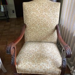 Antique Throne Arm Chair