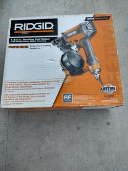 Ridgid Roofing coil nailer