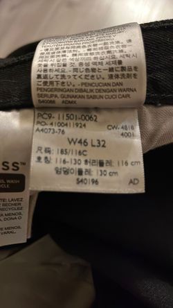 Men's Pants W46 L32