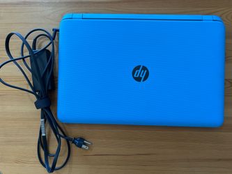 HP laptop, 17” screen, 8GB, 256GB SSD