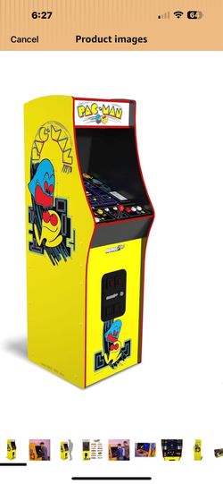 Arcade 1 Up Pac-Man video game 5 feet tall