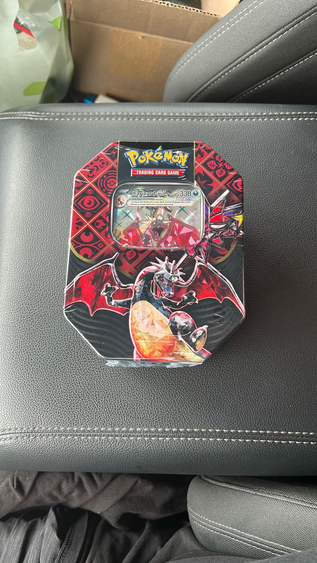 Paldean Fates Tin (Shiny Charizard ex)