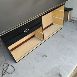 Free Dresser w/Mirror And Matching Display Case