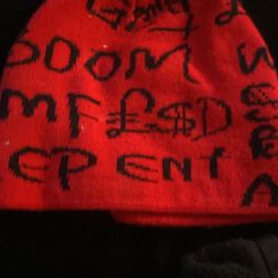 Supreme Black Ark Beanie 'Red