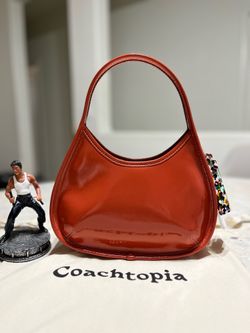 NWT Coach Ergo Bag In Crinkle Patent Coachtopia Leather