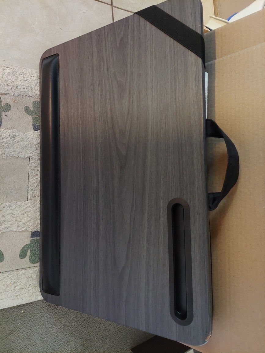 Portable Desktop For Laptop With Wrist Rest Lapgear