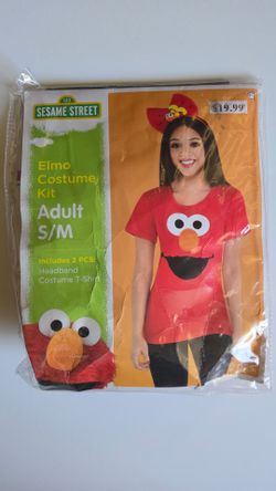 Elmo Women Costume Kit Small Medium halloween cosplay