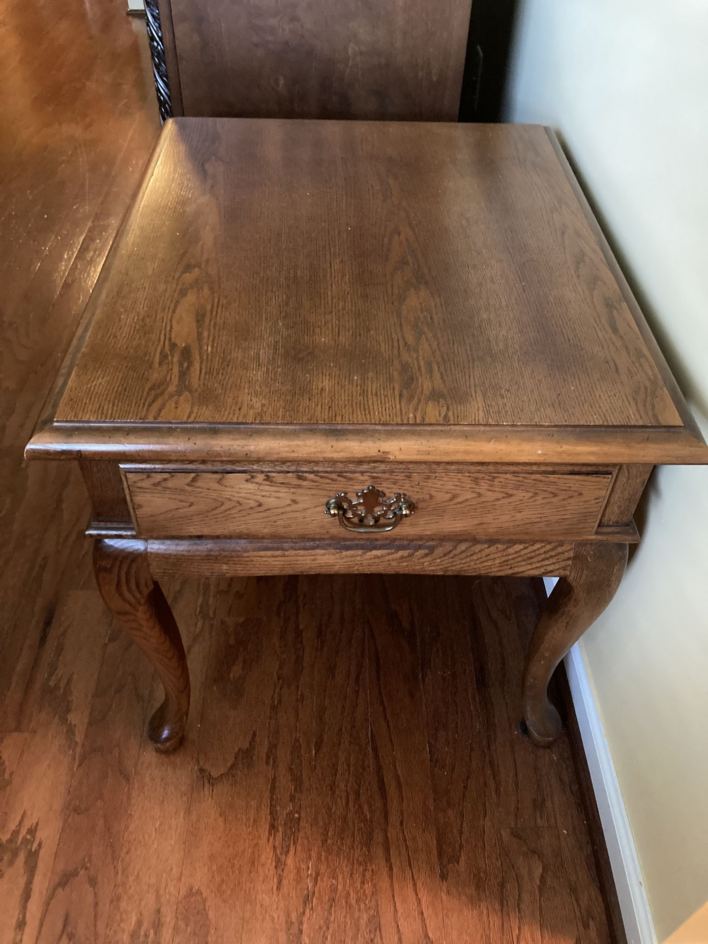 Wooden End Table