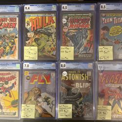 Graded Key Comics Big Discounts !!!!