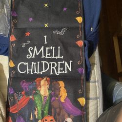 i smell children hocus pocus dog banner