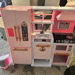 Disney Princess Pink Kitchen Set