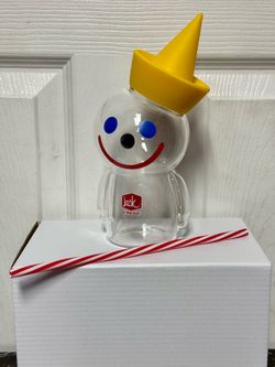 Jack in The Box Glass Sipper Cup