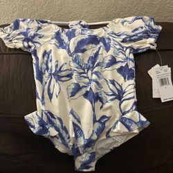 New Jessica Simpson Girls Bathing Suit 