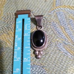 Black Onyx Pendant 