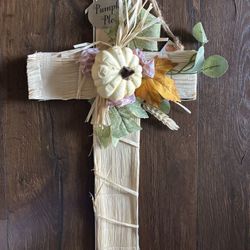 Cross Hanging Decor Fall