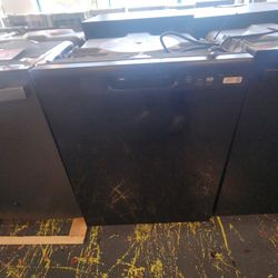 Ge 24 Inch Dishwasher Black Front Controls GDF450PGRBB