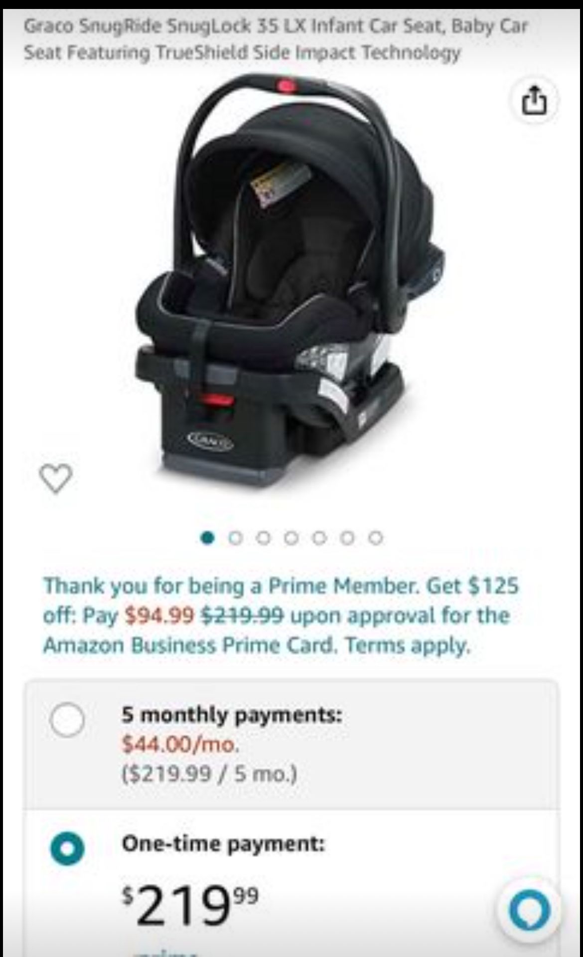Graco SnugRide SnugLock 35 LX Infant Car Seat