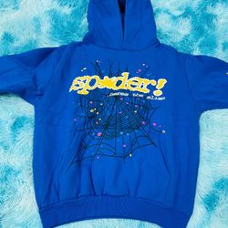 Blue Spider Hoodie