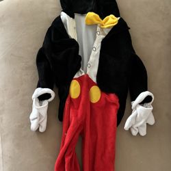 Mickey Costume 12-24 Months