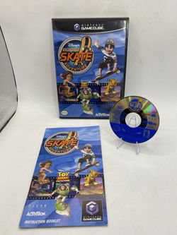 Disney Extreme Skate Adventure Nintendo GameCube Complete CIB 2003 Authentic
