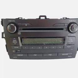 2009-2010 Toyota Corolla Radio Receiver AM FM MP3 CD Player 86120-02B00 OEM