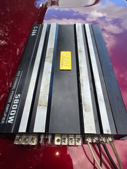 C-(contact info removed)W 4/3/2 Channel Car Power Amplifier