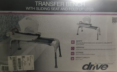 Brand new in box transfer bench and handicap toilet paid for both $200