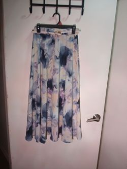 HARPER Women's Long Flower Pattern Skirt