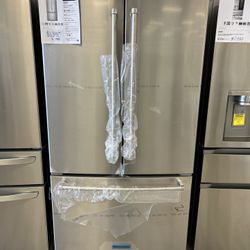 KitchenAid 36 in. 20 cu. ft. Counter-Depth French Door Refrigerator in Stainless Steel