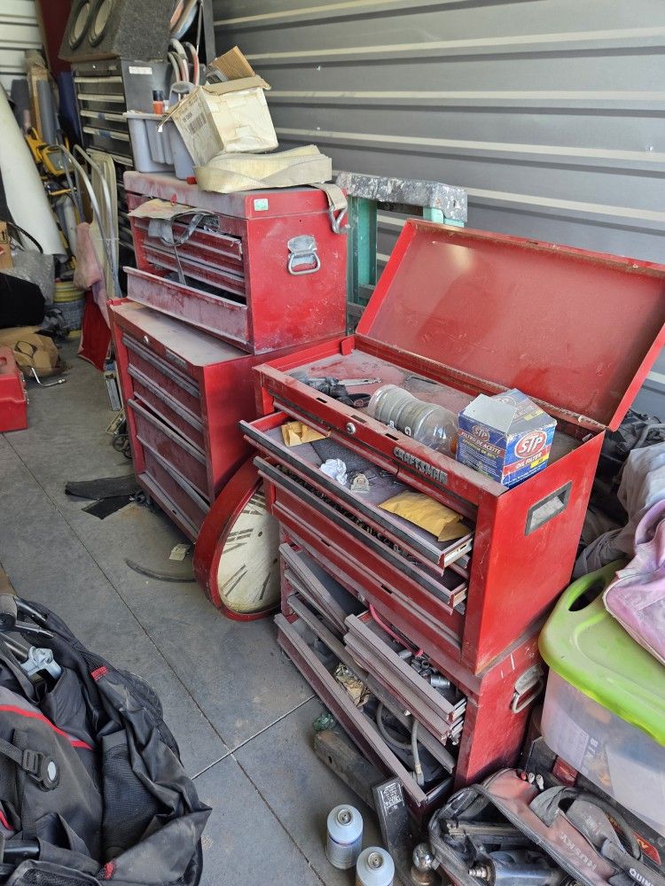 Red Tool Boxes