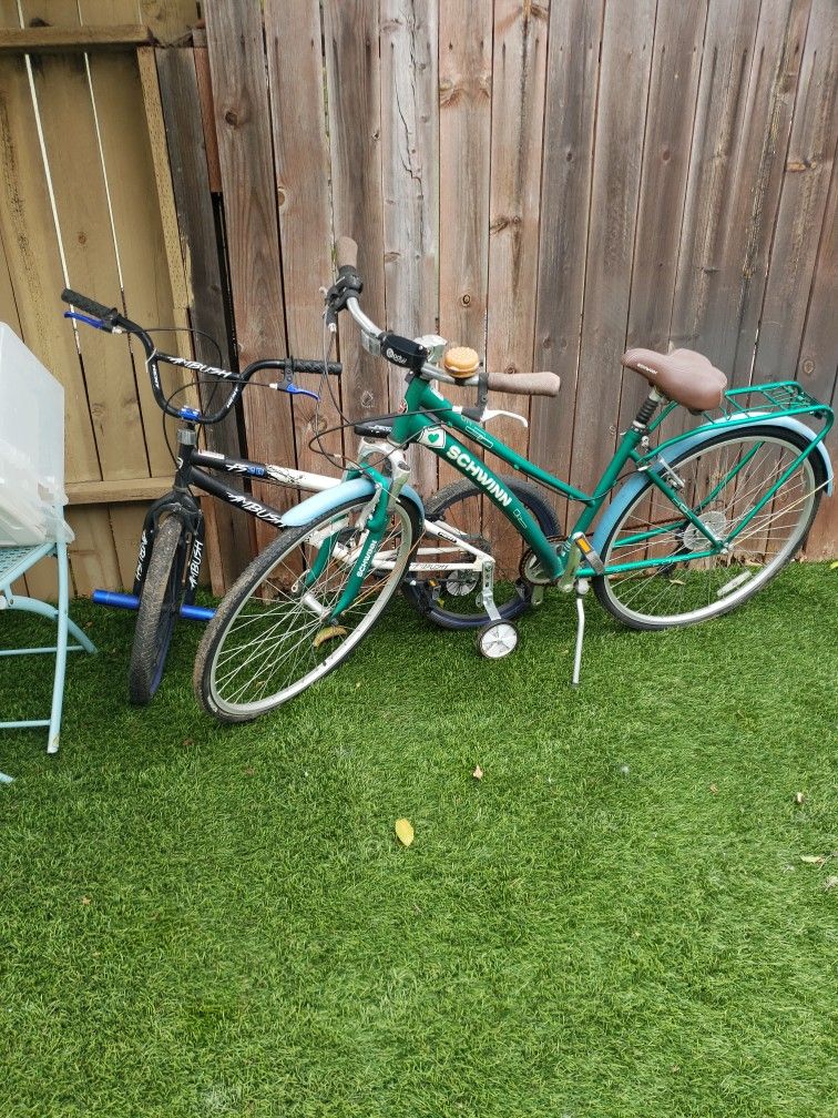 2 Free Bikes Rusty