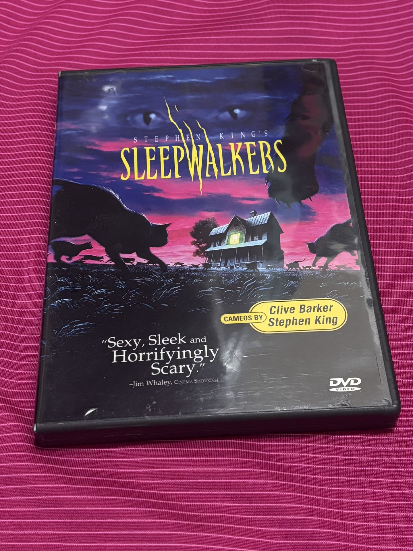 Sleepwalkers DVD Mick Garris Stephen King Hard Case