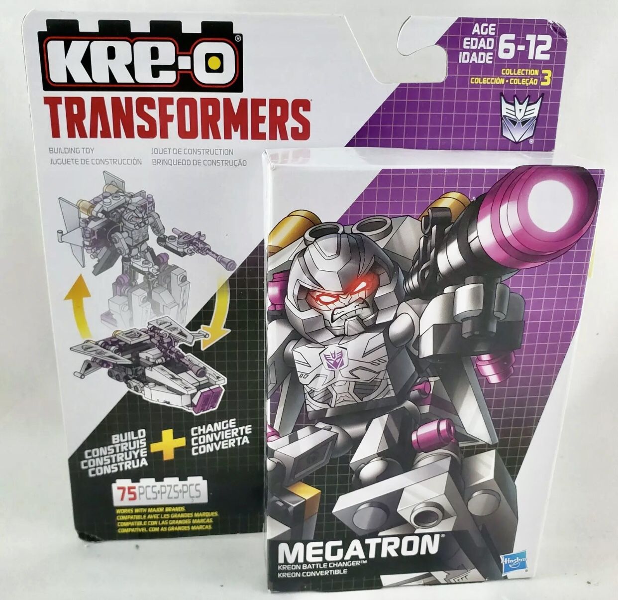 KRE-O Transformers Battle Changers MEGATRON 75 PC Building Kit New In Box