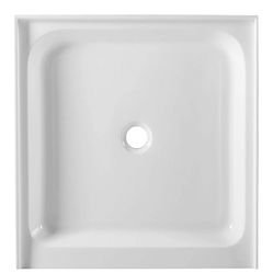 Fine Fixtures 30x30 Acrylic Shower Base Single Thread 