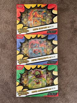 Ascended Heroes Ex box $50 each